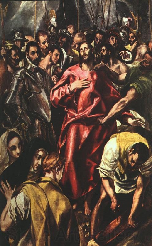 El Greco The Disrobing of Christ Germany oil painting art